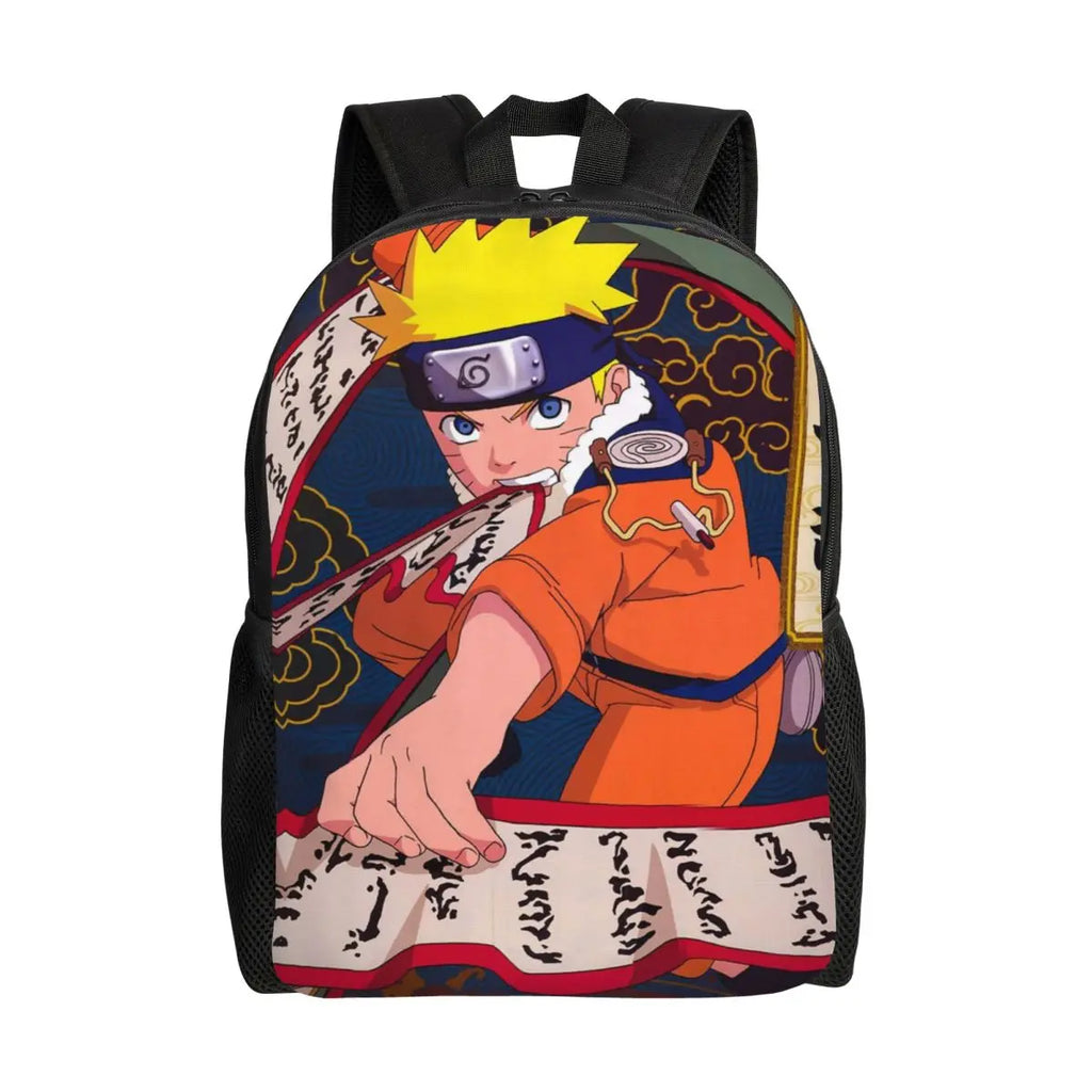 Custom Anime N-Narutoes Travel Backpack Women Men School Laptop Bookbag College Student Daypack Bags