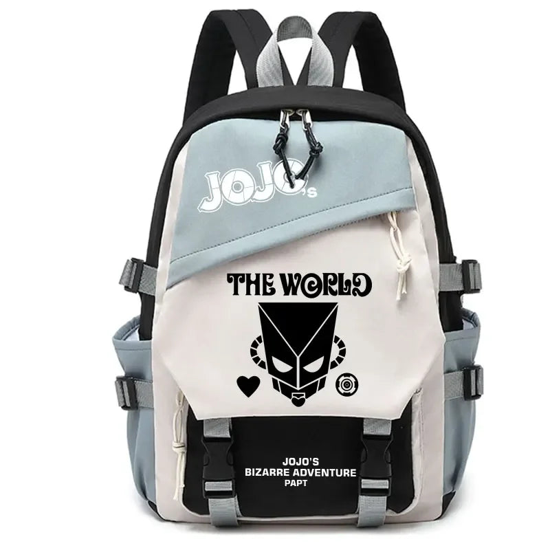 Anime JoJo Bizarre Adventure Cosplay Student School bags High quality nylon Travel Backpack Outdoor Bags Fashion Shoulder Bags