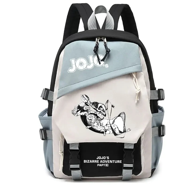 Anime JoJo Bizarre Adventure Cosplay Student School bags High quality nylon Travel Backpack Outdoor Bags Fashion Shoulder Bags