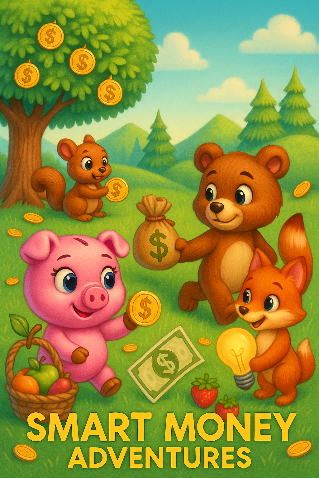 Smart Money Adventures: Financial Literacy Coloring Book