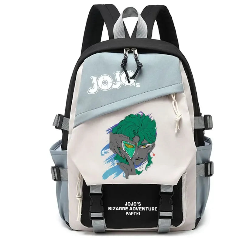 Anime JoJo Bizarre Adventure Cosplay Student School bags High quality nylon Travel Backpack Outdoor Bags Fashion Shoulder Bags