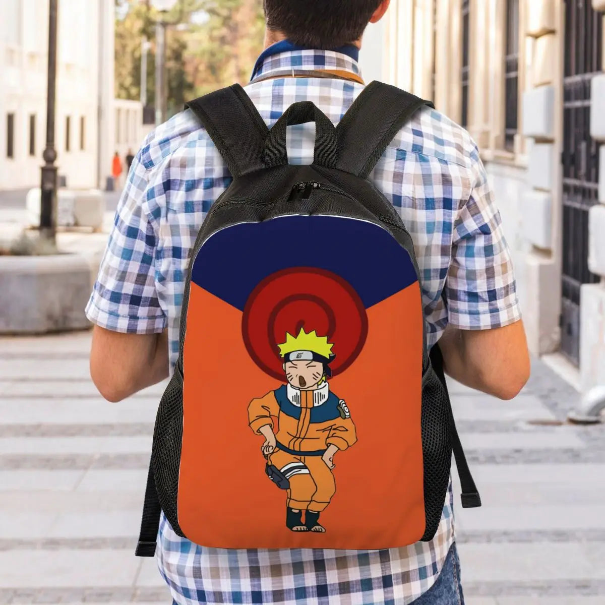 Custom Anime N-Narutoes Travel Backpack Women Men School Laptop Bookbag College Student Daypack Bags