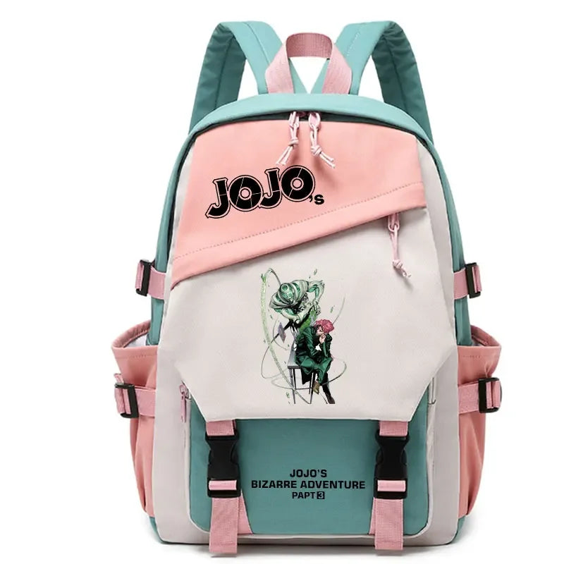 Anime JoJo Bizarre Adventure Cosplay Student School bags High quality nylon Travel Backpack Outdoor Bags Fashion Shoulder Bags