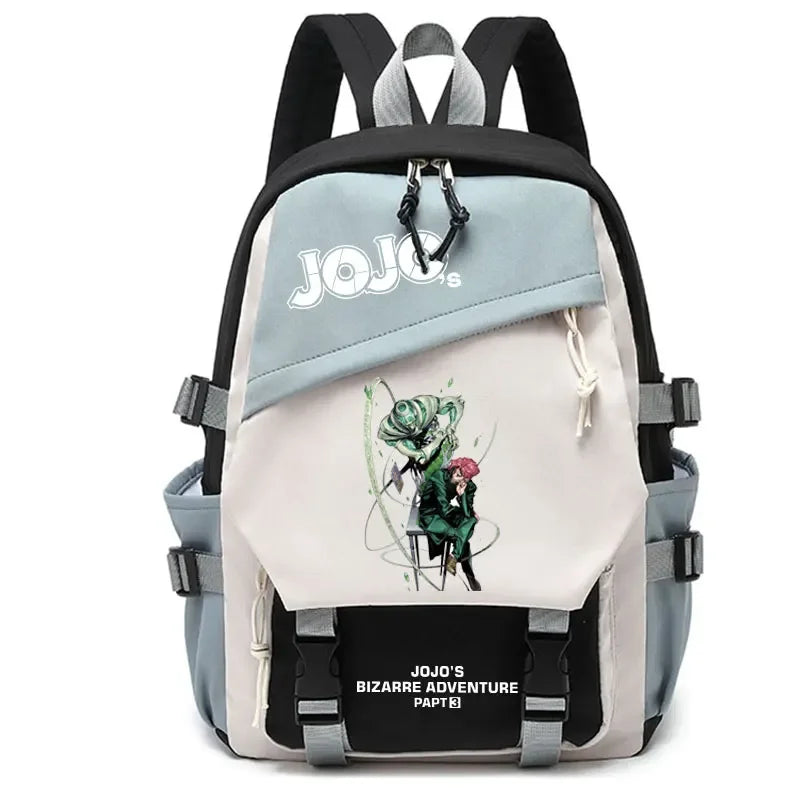 Anime JoJo Bizarre Adventure Cosplay Student School bags High quality nylon Travel Backpack Outdoor Bags Fashion Shoulder Bags