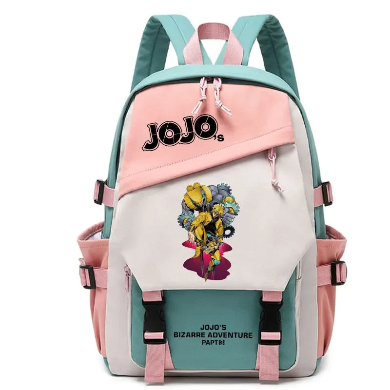 Anime JoJo Bizarre Adventure Cosplay Student School bags High quality nylon Travel Backpack Outdoor Bags Fashion Shoulder Bags