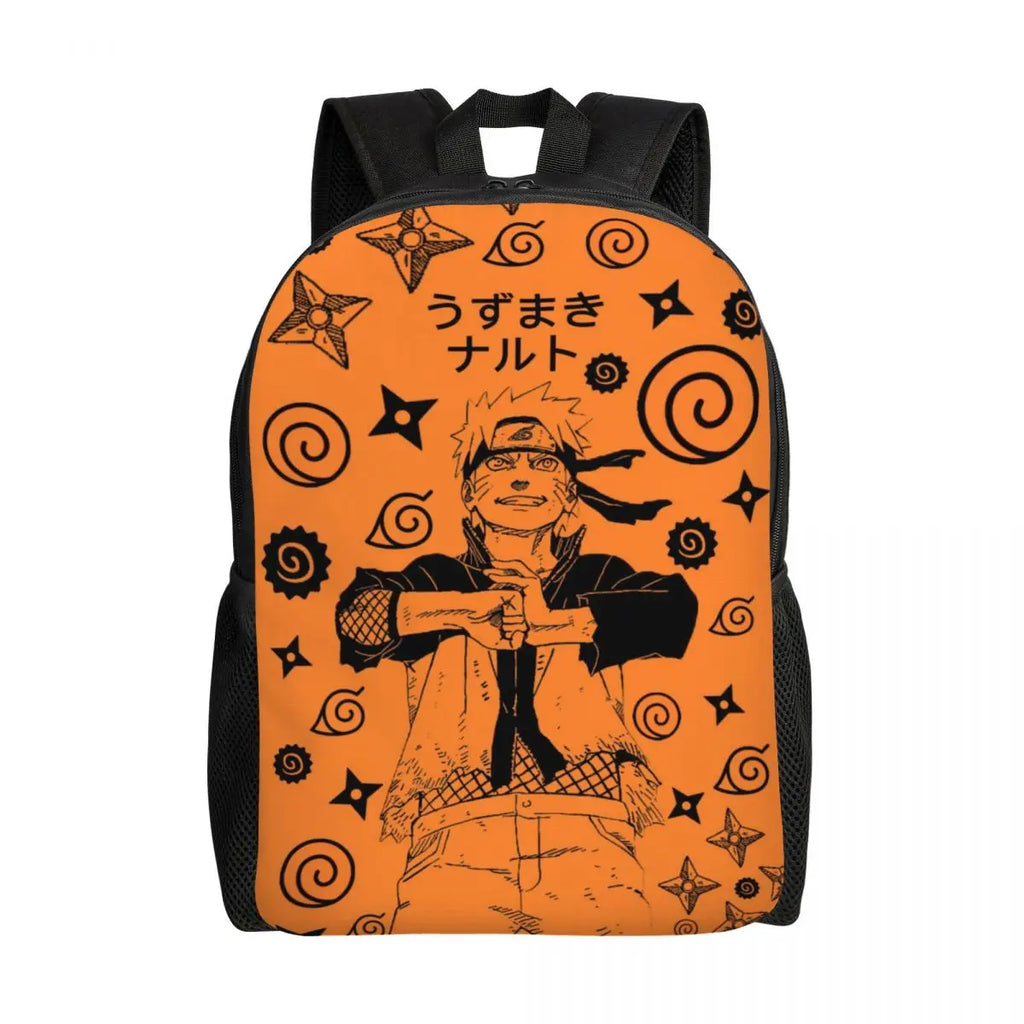 Custom Anime N-Narutoes Travel Backpack Women Men School Laptop Bookbag College Student Daypack Bags