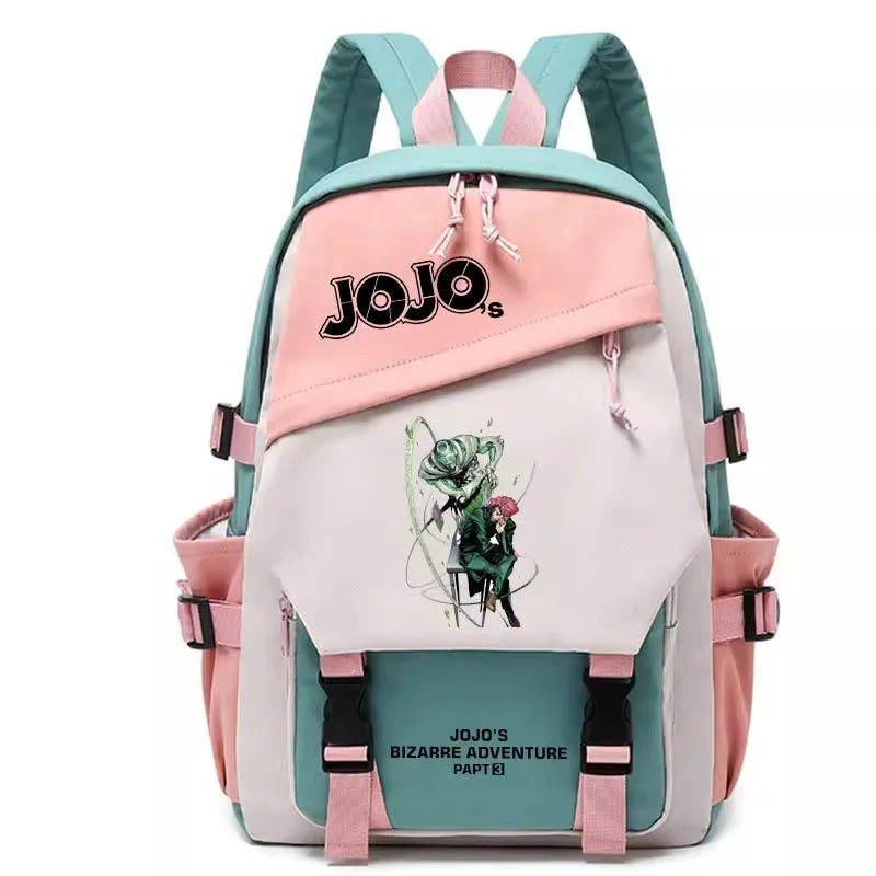 Anime JoJo Bizarre Adventure Cosplay Student School bags High quality nylon Travel Backpack Outdoor Bags Fashion Shoulder Bags