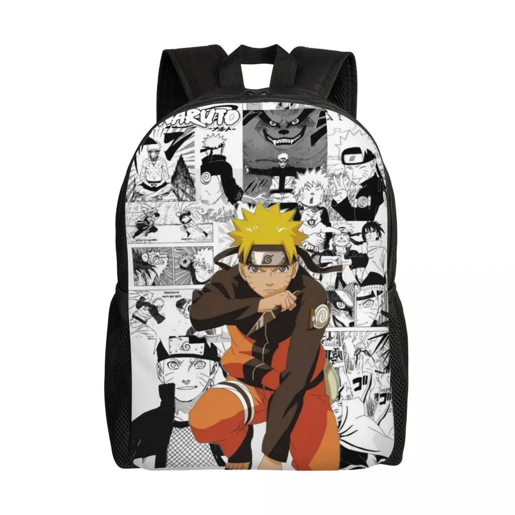 Custom Anime N-Narutoes Travel Backpack Women Men School Laptop Bookbag College Student Daypack Bags