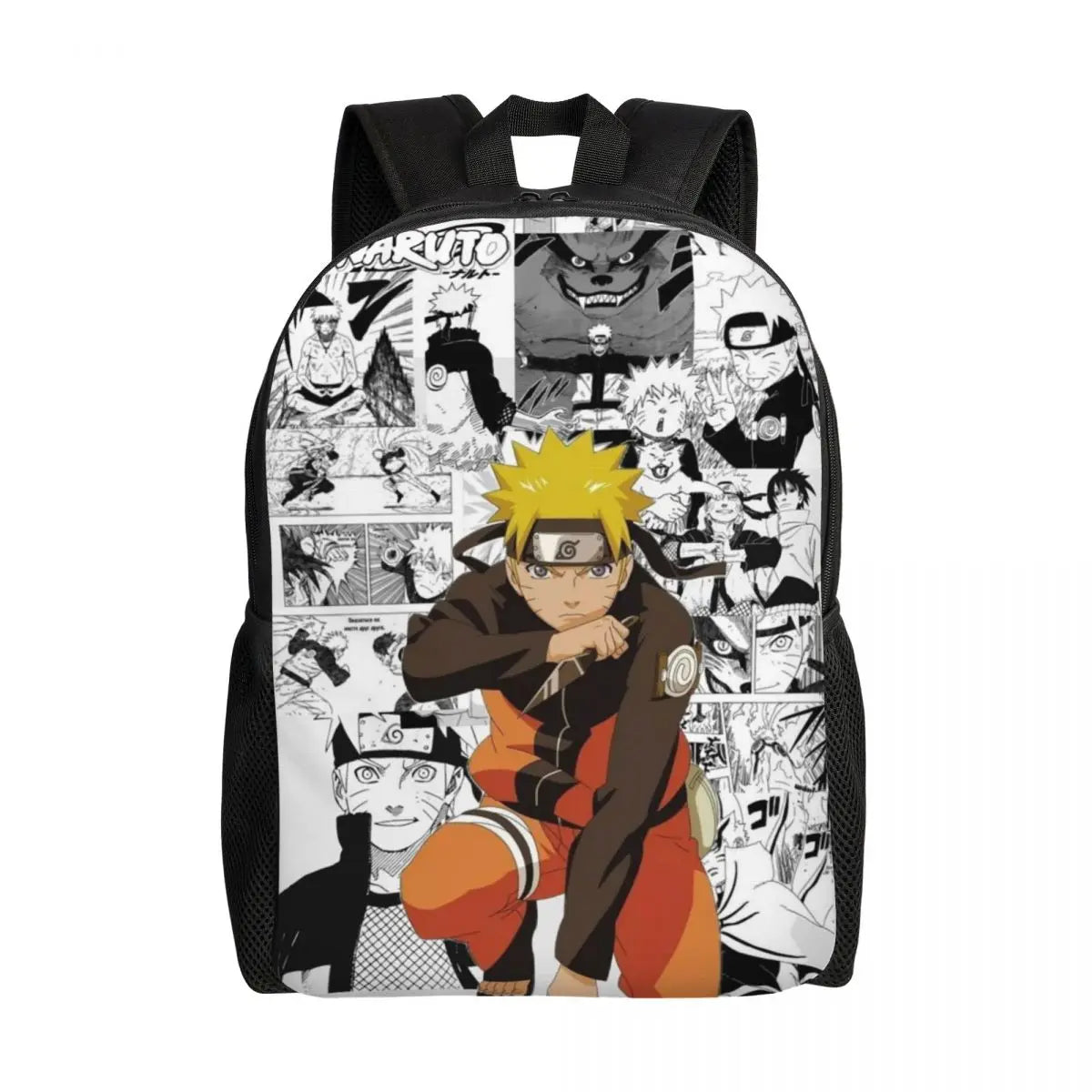 Custom Anime N-Narutoes Travel Backpack Women Men School Laptop Bookbag College Student Daypack Bags