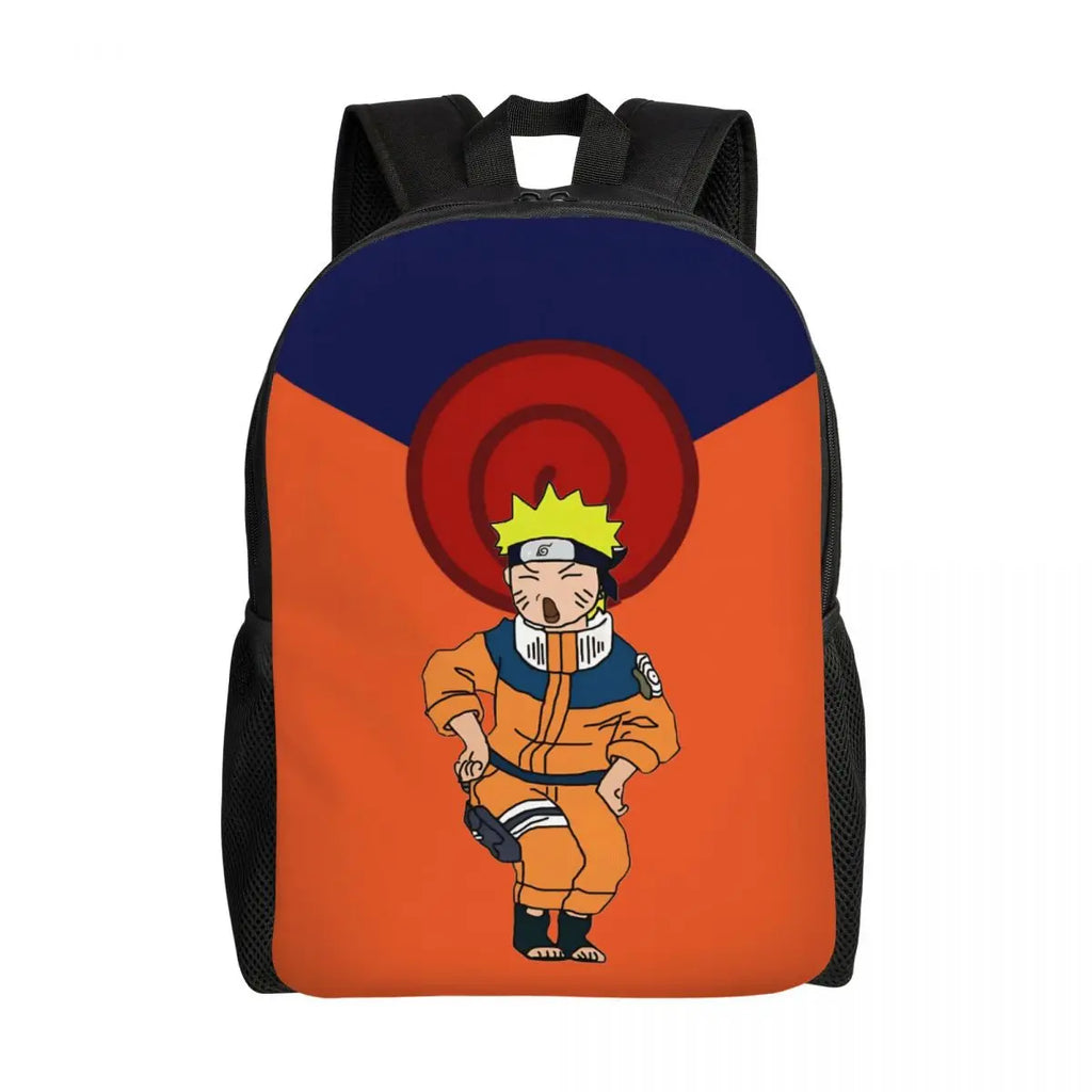 Custom Anime N-Narutoes Travel Backpack Women Men School Laptop Bookbag College Student Daypack Bags