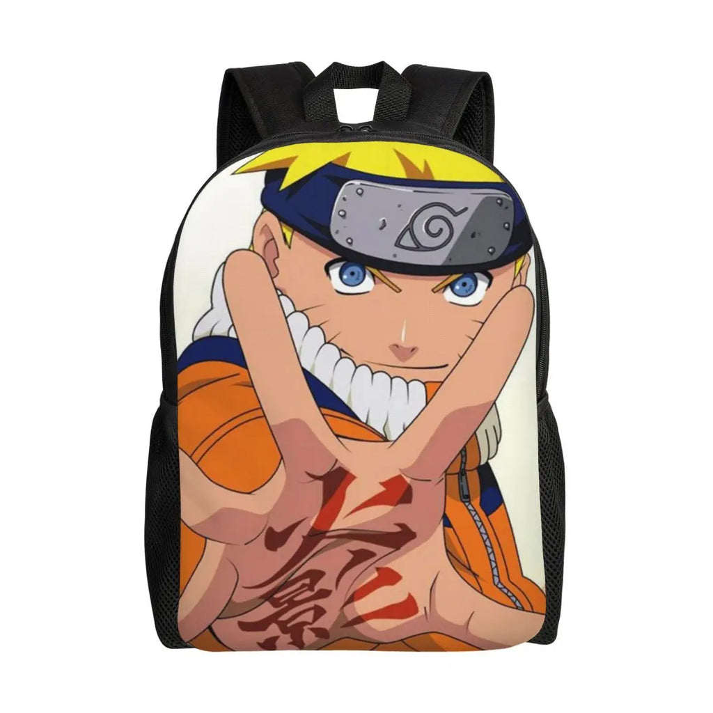 Custom Anime N-Narutoes Travel Backpack Women Men School Laptop Bookbag College Student Daypack Bags