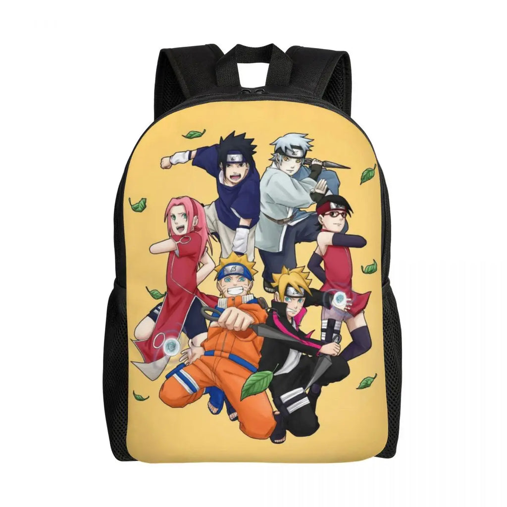 Custom Anime N-Narutoes Travel Backpack Women Men School Laptop Bookbag College Student Daypack Bags