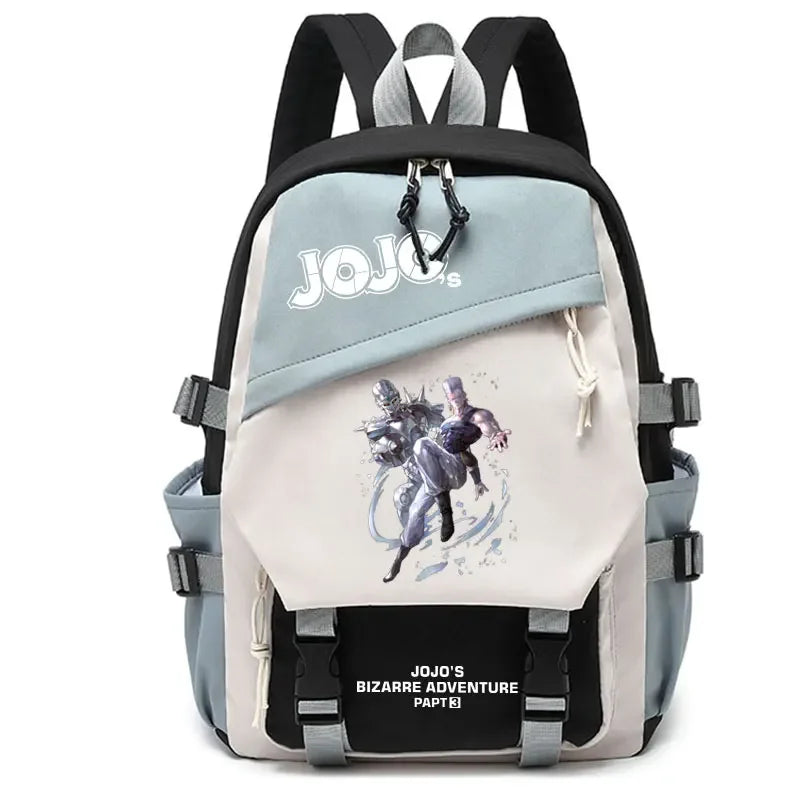 Anime JoJo Bizarre Adventure Cosplay Student School bags High quality nylon Travel Backpack Outdoor Bags Fashion Shoulder Bags