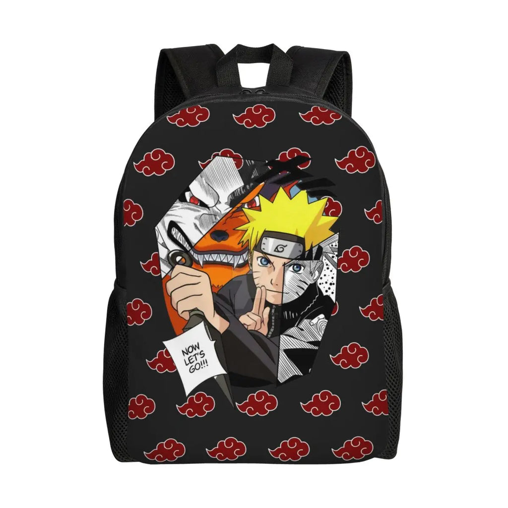 Custom Anime N-Narutoes Travel Backpack Women Men School Laptop Bookbag College Student Daypack Bags