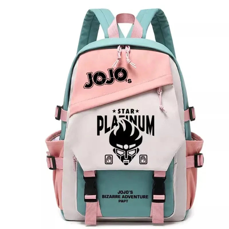 Anime JoJo Bizarre Adventure Cosplay Student School bags High quality nylon Travel Backpack Outdoor Bags Fashion Shoulder Bags