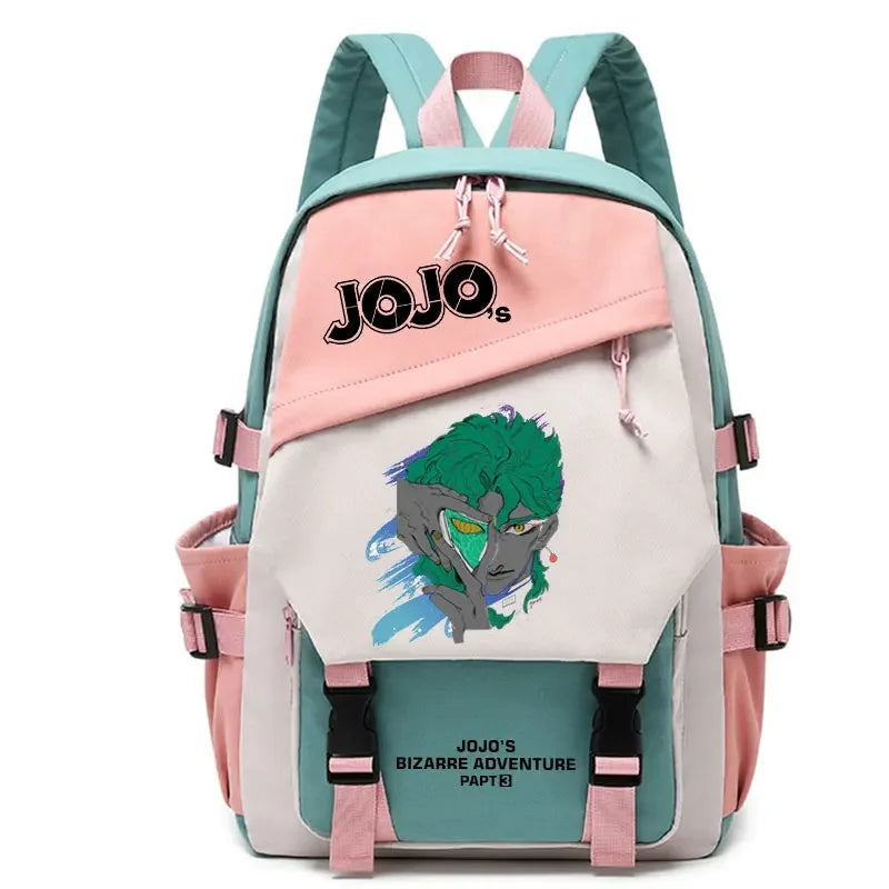 Anime JoJo Bizarre Adventure Cosplay Student School bags High quality nylon Travel Backpack Outdoor Bags Fashion Shoulder Bags